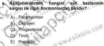 Tıp Terimleri Dersi 2015 - 2016 Yılı (Vize) Ara Sınav Soruları 9. Soru