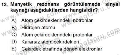 Tıp Terimleri Dersi 2015 - 2016 Yılı (Final) Dönem Sonu Sınavı 13. Soru