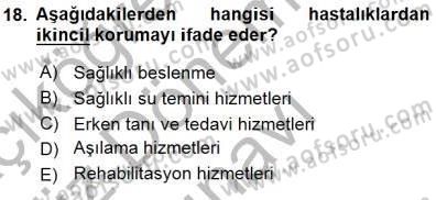 Tıp Terimleri Dersi 2015 - 2016 Yılı (Final) Dönem Sonu Sınav Soruları 18. Soru