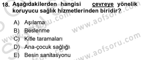 Tıp Terimleri Dersi 2022 - 2023 Yılı (Final) Dönem Sonu Sınavı 18. Soru