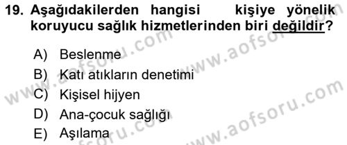 Tıp Terimleri Dersi 2023 - 2024 Yılı (Final) Dönem Sonu Sınav Soruları 19. Soru