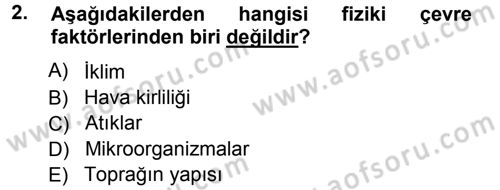 Sağlık Kurumları Yönetimi 1 Dersi 2012 - 2013 Yılı (Vize) Ara Sınav Soruları 2. Soru