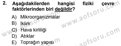 Sağlık Kurumları Yönetimi 1 Dersi 2013 - 2014 Yılı Tek Ders Sınav Soruları 2. Soru