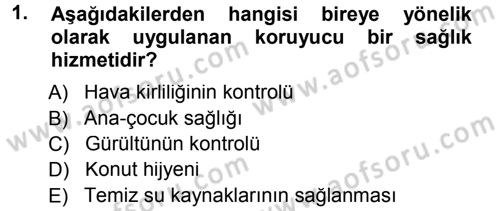 Sağlık Kurumları Yönetimi 1 Dersi 2014 - 2015 Yılı Tek Ders Sınav Soruları 1. Soru