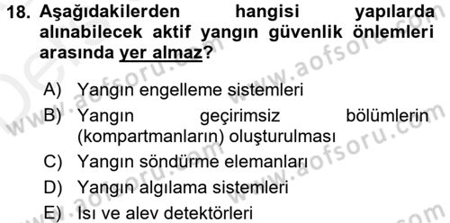 Sağlık Kurumları Yönetimi 1 Dersi 2017 - 2018 Yılı 3 Ders Sınav Soruları 18. Soru