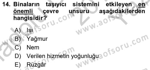 Sağlık Kurumları Yönetimi 1 Dersi 2018 - 2019 Yılı Yaz Okulu Sınavı 14. Soru