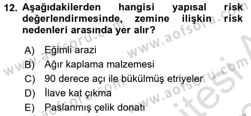 Sağlık Kurumları Yönetimi 1 Dersi 2019 - 2020 Yılı (Final) Dönem Sonu Sınav Soruları 12. Soru