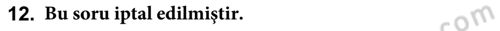 Sağlık Kurumları Yönetimi 1 Dersi 2021 - 2022 Yılı (Vize) Ara Sınav Soruları 12. Soru