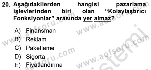 Sağlık Kurumları Yönetimi 1 Dersi 2022 - 2023 Yılı (Vize) Ara Sınav Soruları 20. Soru