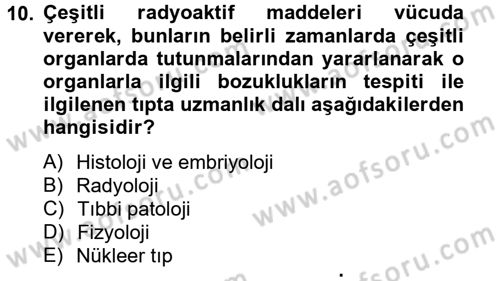 Sağlık Kurumları Yönetimi 2 Dersi 2012 - 2013 Yılı (Vize) Ara Sınav Soruları 10. Soru