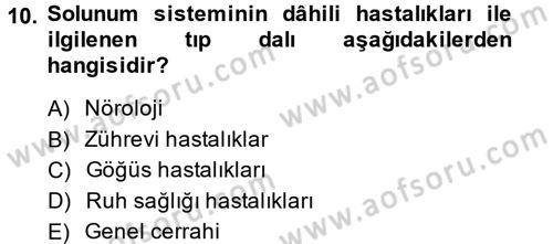 Sağlık Kurumları Yönetimi 2 Dersi 2013 - 2014 Yılı (Vize) Ara Sınav Soruları 10. Soru