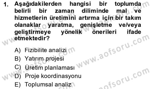 Sağlık Kurumları Yönetimi 2 Dersi 2014 - 2015 Yılı (Vize) Ara Sınav Soruları 1. Soru