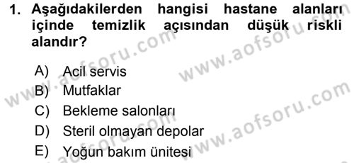 Sağlık Kurumları Yönetimi 2 Dersi 2015 - 2016 Yılı Tek Ders Sınav Soruları 1. Soru