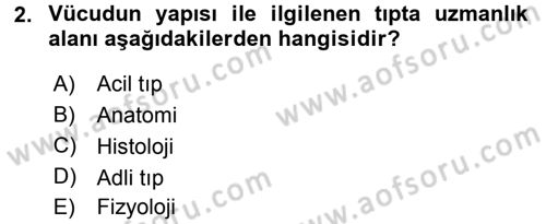 Sağlık Kurumları Yönetimi 2 Dersi 2016 - 2017 Yılı 3 Ders Sınav Soruları 2. Soru