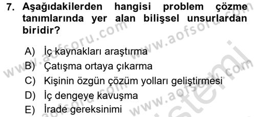 Sağlık Kurumları Yönetimi 2 Dersi 2016 - 2017 Yılı (Final) Dönem Sonu Sınav Soruları 7. Soru