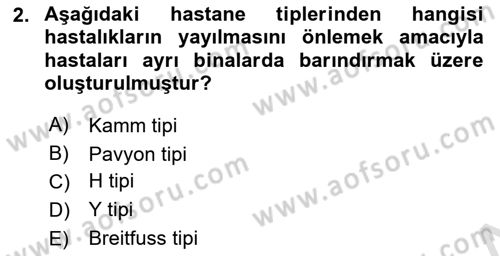 Sağlık Kurumları Yönetimi 2 Dersi 2023 - 2024 Yılı Yaz Okulu Sınav Soruları 2. Soru
