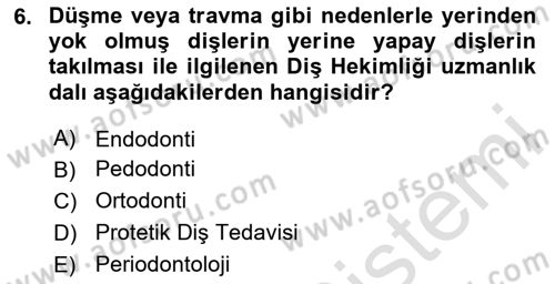 Sağlık Kurumları Yönetimi 2 Dersi 2024 - 2025 Yılı (Vize) Ara Sınav Soruları 6. Soru