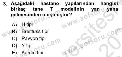 Sağlık Kurumları Yönetimi 2 Dersi 2024 - 2025 Yılı (Final) Dönem Sonu Sınav Soruları 3. Soru