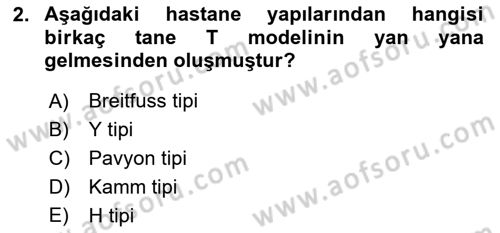 Sağlık Kurumları Yönetimi 2 Dersi 2025 - 2026 Yılı (Final) Dönem Sonu Sınav Soruları 2. Soru