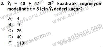 Sağlık Kurumlarında Operasyon Yönetimi Dersi 2016 - 2017 Yılı (Vize) Ara Sınav Soruları 3. Soru