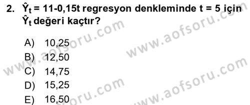 Sağlık Kurumlarında Operasyon Yönetimi Dersi 2017 - 2018 Yılı (Vize) Ara Sınav Soruları 2. Soru