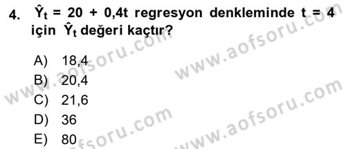 Sağlık Kurumlarında Operasyon Yönetimi Dersi 2022 - 2023 Yılı Yaz Okulu Sınav Soruları 4. Soru