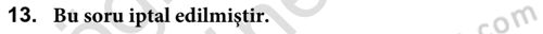 Sağlık Kurumlarında Operasyon Yönetimi Dersi 2023 - 2024 Yılı (Final) Dönem Sonu Sınav Soruları 13. Soru