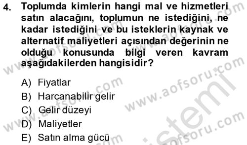 Sağlık Sigortacılığı Dersi 2014 - 2015 Yılı Tek Ders Sınav Soruları 4. Soru