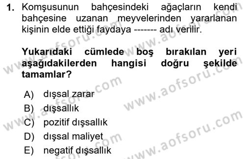 Sağlık Sigortacılığı Dersi 2018 - 2019 Yılı Yaz Okulu Sınav Soruları 1. Soru