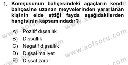 Sağlık Sigortacılığı Dersi 2019 - 2020 Yılı (Final) Dönem Sonu Sınav Soruları 1. Soru