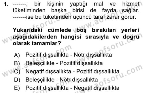 Sağlık Sigortacılığı Dersi 2021 - 2022 Yılı Yaz Okulu Sınav Soruları 1. Soru
