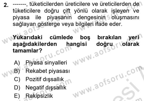 Sağlık Sigortacılığı Dersi 2022 - 2023 Yılı Yaz Okulu Sınav Soruları 2. Soru