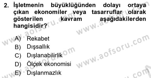 Sağlık Sigortacılığı Dersi 2023 - 2024 Yılı (Final) Dönem Sonu Sınav Soruları 2. Soru