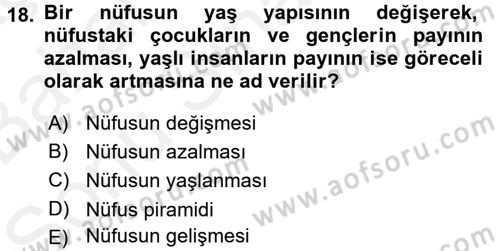 Sağlık Kurumlarında Finansal Yönetim Dersi 2017 - 2018 Yılı (Final) Dönem Sonu Sınav Soruları 18. Soru