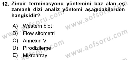 Tibbi Cihaz Ve Malzemeler Dersi 2019 - 2020 Yılı (Vize) Ara Sınavı 12. Soru