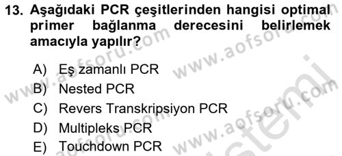 Tibbi Cihaz Ve Malzemeler Dersi 2019 - 2020 Yılı (Vize) Ara Sınavı 13. Soru