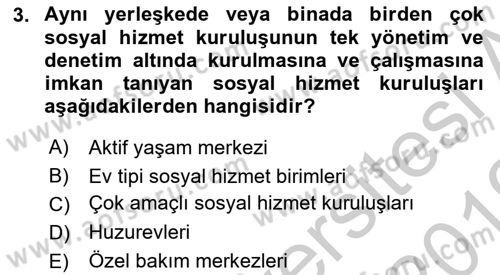 Bakım Elemanı Yetiştirme Ve Geliştirme 1 Dersi 2018 - 2019 Yılı Yaz Okulu Sınav Soruları 3. Soru