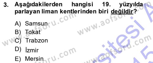 Akdeniz Uygarlıkları Sanatı Dersi Ara Sınavı Deneme Sınav Soruları 3. Soru