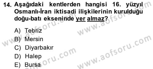 Akdeniz Uygarlıkları Sanatı Dersi 2014 - 2015 Yılı (Final) Dönem Sonu Sınav Soruları 14. Soru