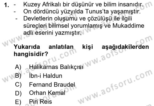 Akdeniz Uygarlıkları Sanatı Dersi 2015 - 2016 Yılı Tek Ders Sınav Soruları 1. Soru