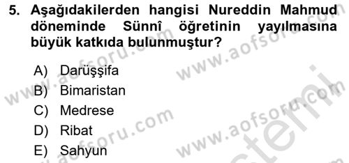 Akdeniz Uygarlıkları Sanatı Dersi 2024 - 2025 Yılı (Final) Dönem Sonu Sınav Soruları 5. Soru