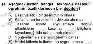 Görsel Sanatlar Eğitimi Dersi 2012 - 2013 Yılı (Final) Dönem Sonu Sınav Soruları 14. Soru