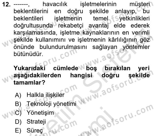 İnsan İlişkileri ve İletişim Dersi 2022 - 2023 Yılı (Final) Dönem Sonu Sınav Soruları 12. Soru