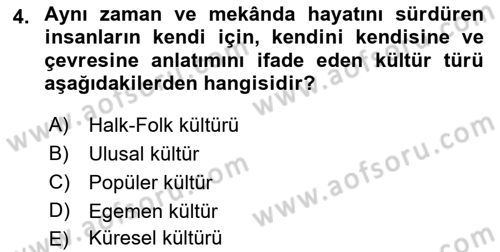 İnsan İlişkileri ve İletişim Dersi 2022 - 2023 Yılı (Final) Dönem Sonu Sınav Soruları 4. Soru