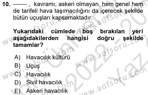 İnsan İlişkileri ve İletişim Dersi 2022 - 2023 Yılı Yaz Okulu Sınav Soruları 10. Soru