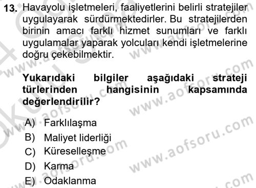 İnsan İlişkileri ve İletişim Dersi 2023 - 2024 Yılı Yaz Okulu Sınav Soruları 13. Soru
