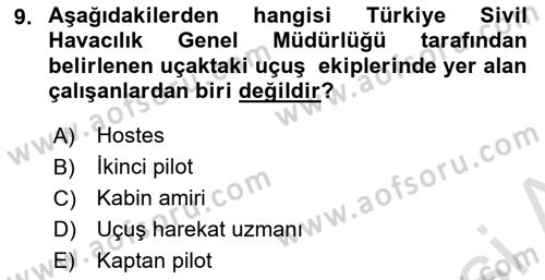 İnsan İlişkileri ve İletişim Dersi 2023 - 2024 Yılı Yaz Okulu Sınav Soruları 9. Soru