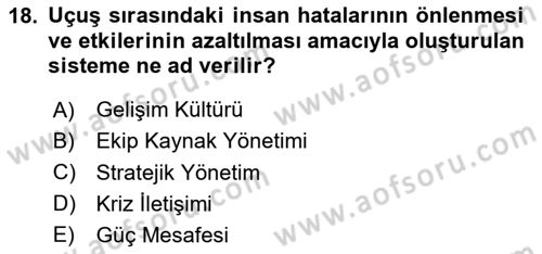 İnsan İlişkileri ve İletişim Dersi 2024 - 2025 Yılı (Vize) Ara Sınav Soruları 18. Soru