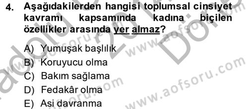 Sosyal Hizmet Kuruluşları Dersi 2014 - 2015 Yılı (Final) Dönem Sonu Sınav Soruları 4. Soru
