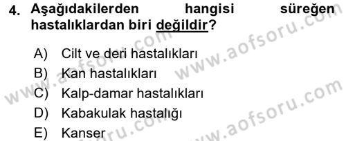 Sosyal Hizmet Kuruluşları Dersi 2015 - 2016 Yılı Tek Ders Sınav Soruları 4. Soru